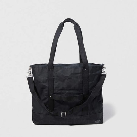 A&F Women's Vintage Canvas Tote in Navy BlueONE SIZE