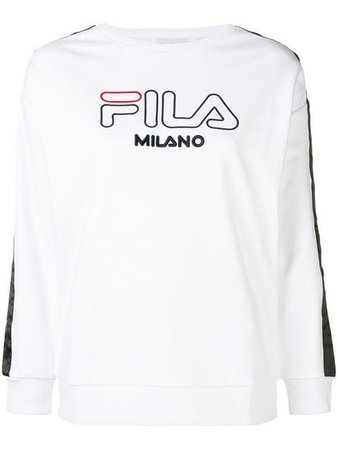 Fila embroidered logo sweatshirt $144 - Buy SS19 Online - Fast Global Delivery, Price