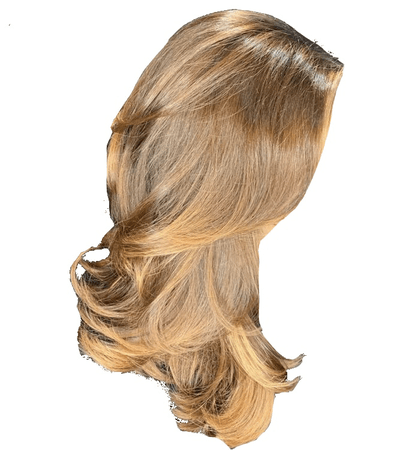 blonde hair png side view