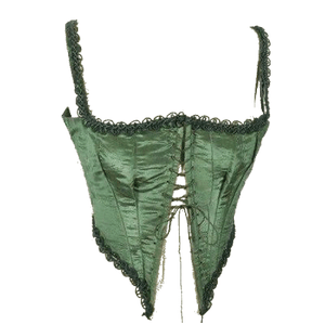 Green corset