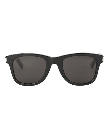 Flat Top Embellished Sunglasses | INTERMIX®