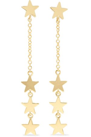 Jennifer Meyer | Four Star 18-karat gold earrings | NET-A-PORTER.COM