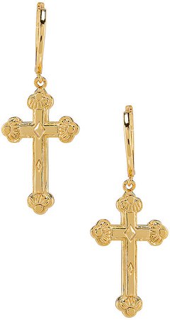 The M Jewelers NY Siena Cross Earrings