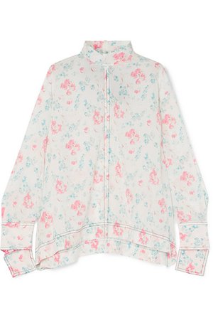 Joseph | Antoine floral-print silk crepe de chine blouse | NET-A-PORTER.COM