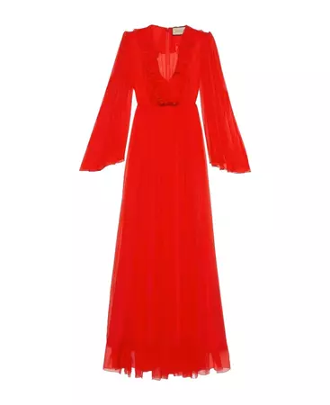 Gucci Silk Midi Dress | italist