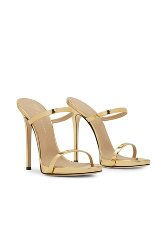 gold heel