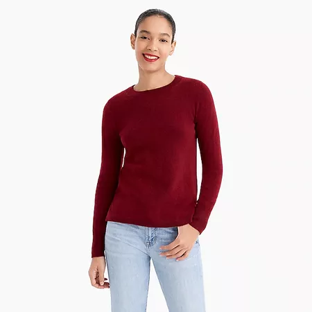 Women's Everyday Cashmere Crewneck Long-Sleeve Sweater - Women's Sweaters | J.Crew