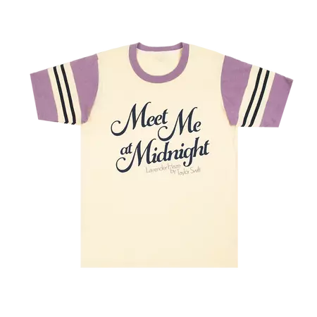 Meet Me At Midnight Colorblocked Tee – Taylor Swift Official Store