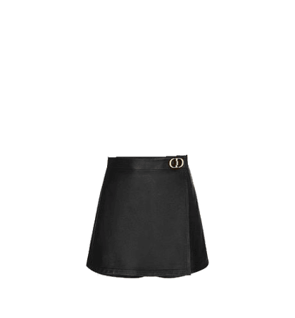 Dior skirt/short with 'CD' buckle