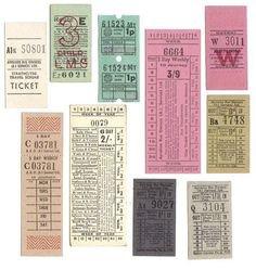 Vintage Ticket Group Old Pink