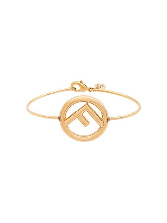 Fendi F-logo Bangle Bracelet - Farfetch