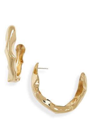 FARIS Large Ebi Hoop Earrings | Nordstrom