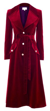 temperley london red coat