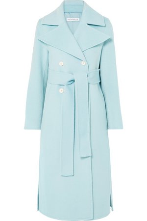 REJINA PYO | Simone belted wool-blend felt coat | NET-A-PORTER.COM