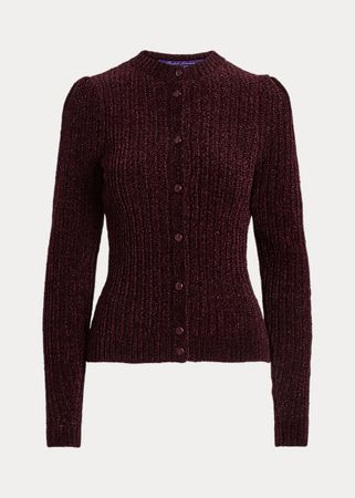 Chenille Ribbed Cardigan