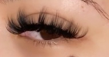By winter lashes