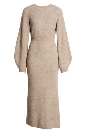 AWARE by VERO MODA Angalina Long Sleeve Maxi Sweater Dress | Nordstrom
