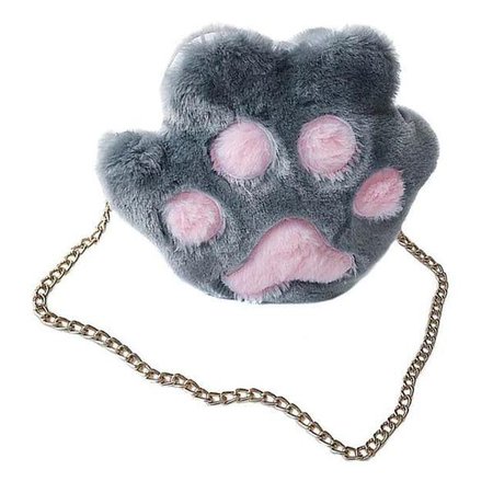 Kitten Paw Purse Shoulder Handbag Bag Kawaii Furry | Kawaii Babe