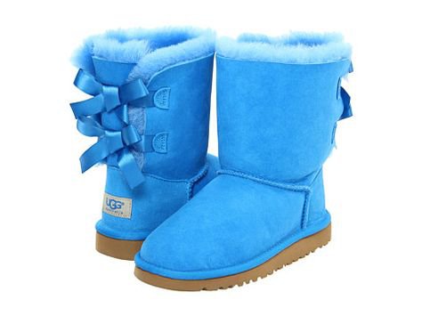 UGG Kids Bailey Bow (Youth) Blue Sky - Zappos.com Free Shipping BOTH Ways... | Uggs, Boots, Ugg boots