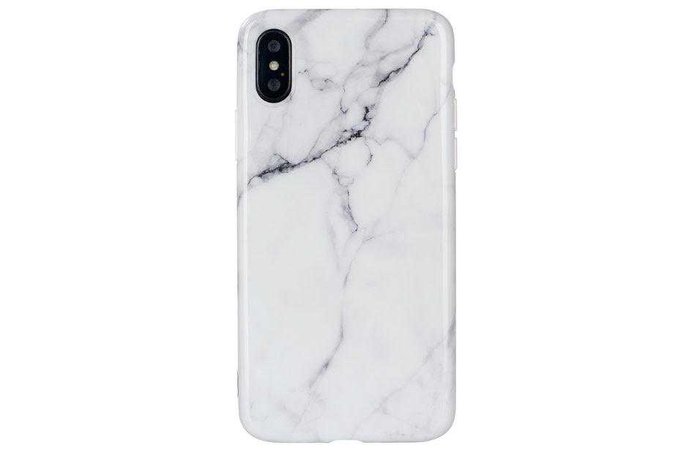 White marble phone case
