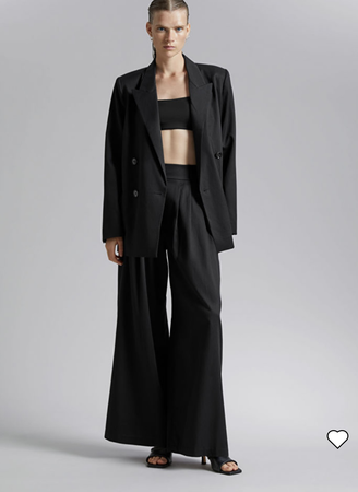 Stories wide leg trousers