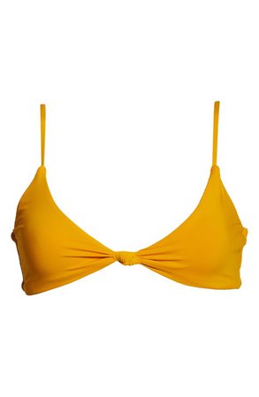 yellow bikini top