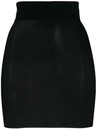 Wolford Sheer Touch Forming Skirt 59716 Black | Farfetch