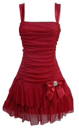 vermelho vestido