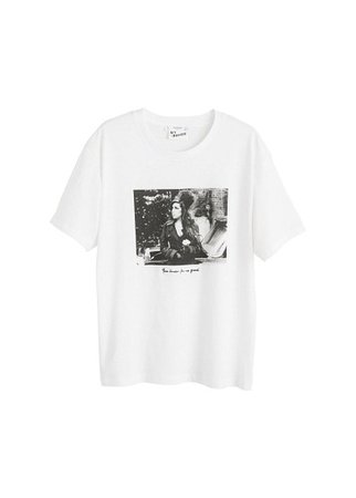 MANGO Amy Winehouse t-shirt