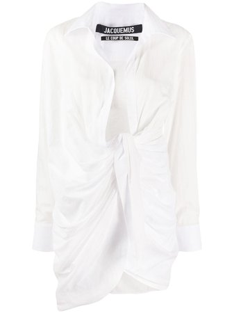 Jacquemus La Robe Bahia Mini Dress 201DR3020110110 White | Farfetch