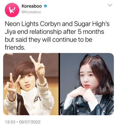 Neon Lights Corbyn and Sugar High’s Jiya Break Up