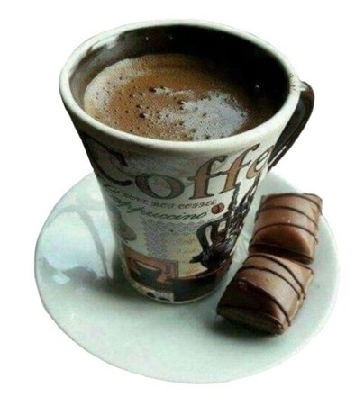 coffee cup & chocolate png
