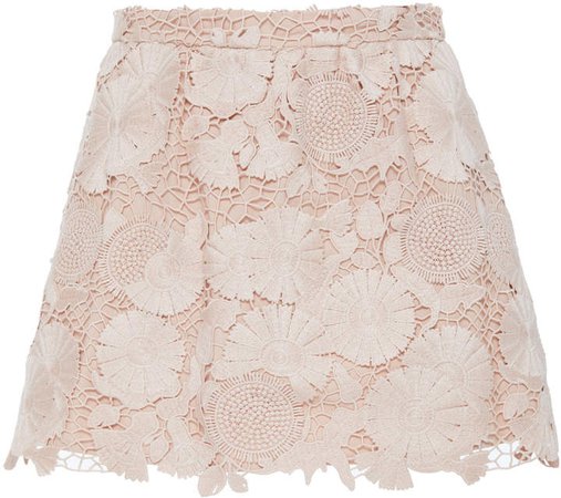Floral Macramé Shorts