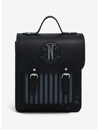Wednesday Nevermore Academy Mini Backpack | Hot Topic