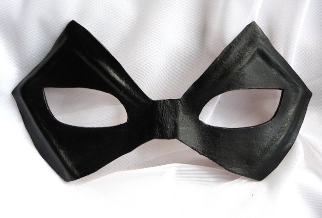 Genuine Handmade Leather Superhero Watchmen Comedian styke eye Mask