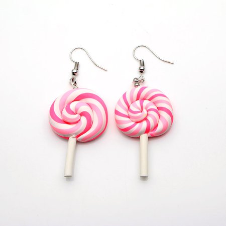 pink lollipop earrings and necklace sets - Google Search