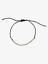 Lesbian Morse Code Cord Bracelet