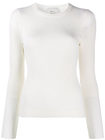 3.1 Phillip Lim Ribbed Fitted Jumper - Farfetch