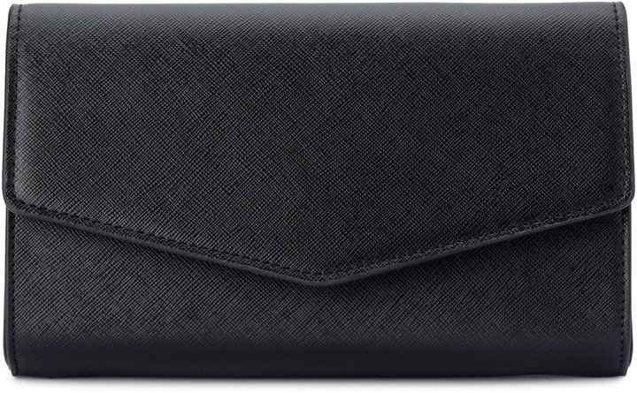 Nic Faux Leather Clutch