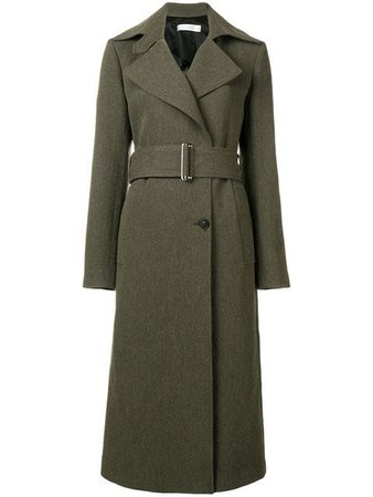 VICTORIA BECKHAM fitted trench coat