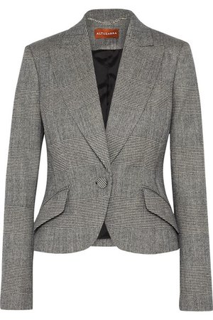 Altuzarra | Kershaw checked wool-blend blazer | NET-A-PORTER.COM