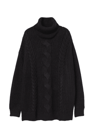 HM Oversized Turtleneck Sweater