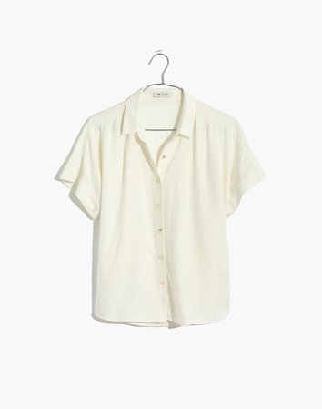 Linen-Blend Hilltop Shirt