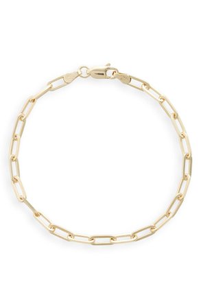 Adina's Jewels Thin Open Link Bracelet | Nordstrom
