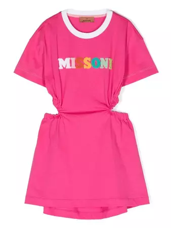 Missoni Kids cut-out Cotton Dress - Farfetch