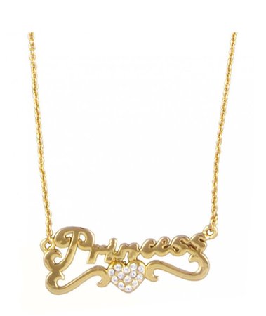 Disney Couture “Princess” Gold Necklace