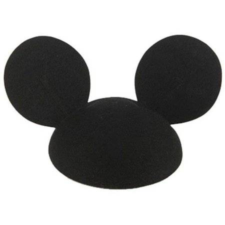 mickey ears black beret