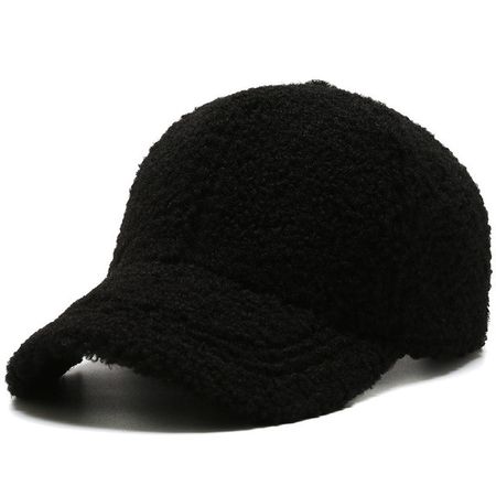 Wool Thickened Warm Baseball Hat