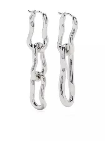 Missoma chain-link Drop Earrings