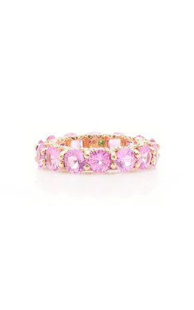 Holy 18k Gold, Sapphire And Diamond Ring By Luisa Alexander | Moda Operandi